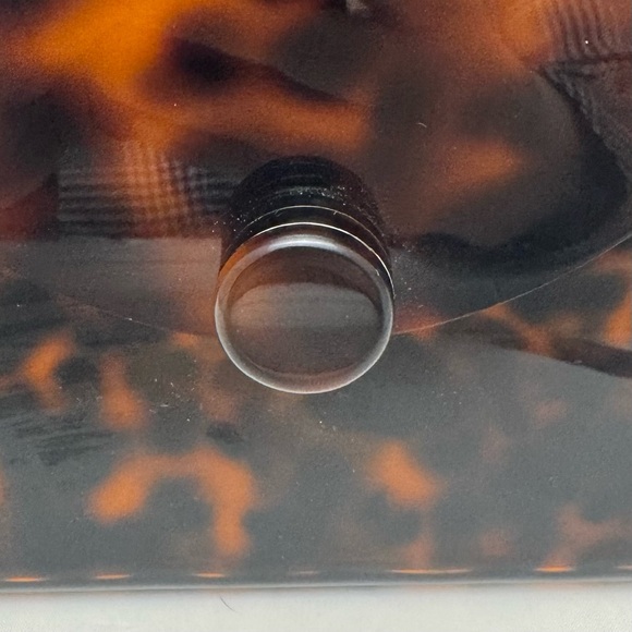 ✨ Rare Anthropologie Rae of Light Top Handle Acrylic Bag Tortoise Shell Purse - Picture 14 of 17